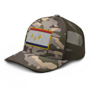 Camouflage New Orleans Flag Trucker Hat
