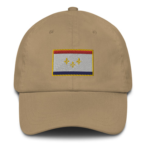 New Orleans Flag Chino Hat