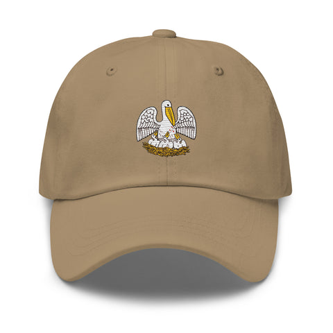 Louisiana Pelican State Chino Hat