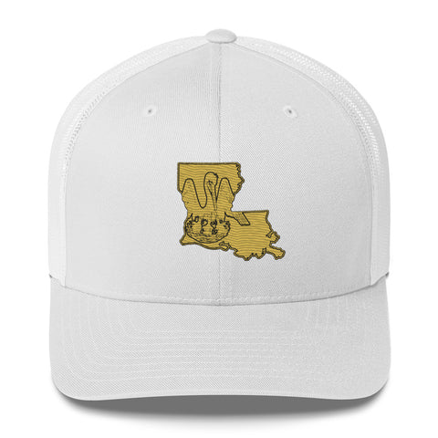 The GOLDEN BOOT Trucker Hat