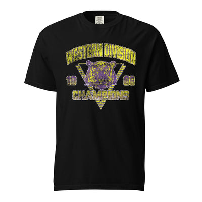 Retro Tigers Western Division Champions Unisex Garment-dyed T-Shirt