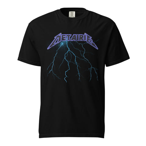 METAIRIE Ride The Lightning Unisex Garment-dyed T-Shirt