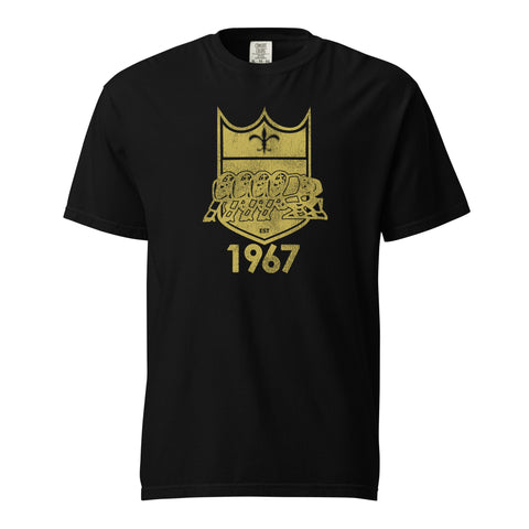 Retro 1967 NOLA Shield Unisex Garment-dyed T-Shirt