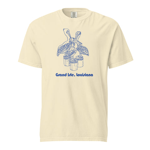 Grand Isle Pelicans Unisex Garment-dyed T-Shirt