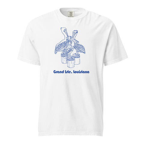 Grand Isle Pelicans Unisex Garment-dyed T-Shirt