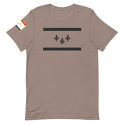 New Orleans Matte Black Flag Unisex T-Shirt