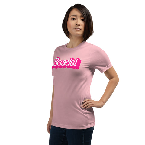 My Job, It's Just Beads Unisex T-Shirt Pink/Pink
