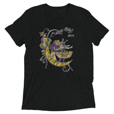 Vintage 1916 New Orleans Mardi Gras Triblend T-Shirt