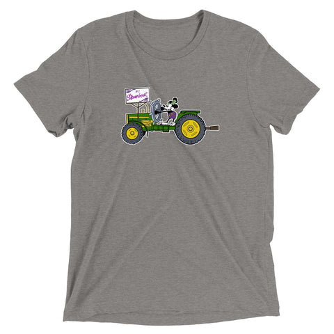 Steamboat Float #1 Tractor Unisex Tri-blend T-Shirt