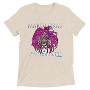 Mardi Gras 2024 Vintage Scrubbed Unisex Tri-blend T-Shirt