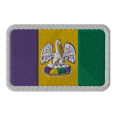 King Cake State of Mind Embroidered Patch