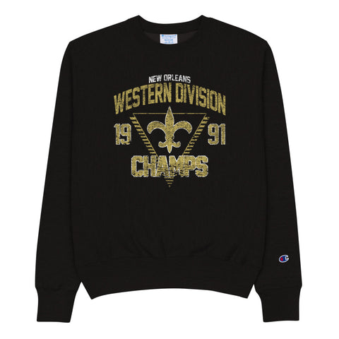 Vintage 1991 Western Division Champs Champion Sweatshirt - NOLA REPUBLIC T-SHIRT CO.
