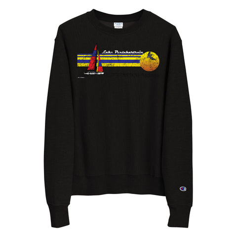 Retro Sailing Lake Pontchartrain Champion® Sweatshirt
