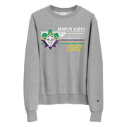 Retro Mardi Gras Jester 1987 Champion® Sweatshirt - NOLA REPUBLIC T-SHIRT CO.