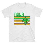 Mardi Gras NOLA Stripes Unisex T-Shirt - NOLA T-shirt, New Orleans T-shirt