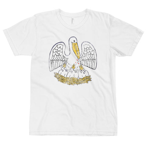 Louisiana State Pelican Unisex T-Shirt - NOLA T-shirt, New Orleans T-shirt