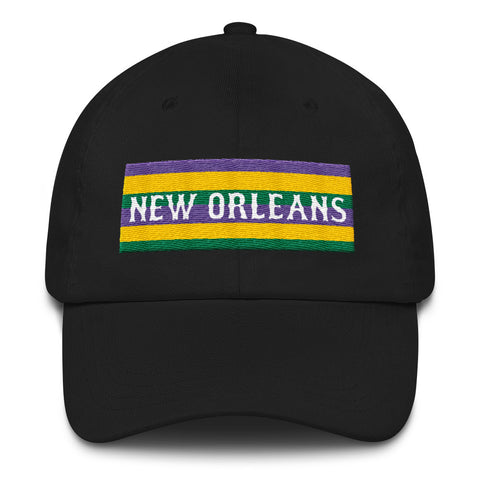 Mardi Gras NEW ORLEANS Stripes Hats - NOLA T-shirt, New Orleans T-shirt