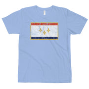 Flag of New Orleans Vintage Unisex T-Shirt - NOLA T-shirt, New Orleans T-shirt
