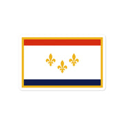 New Orleans Flag Sticker - NOLA T-shirt, New Orleans T-shirt
