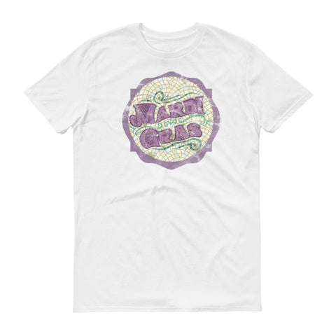 Mardi Gras Mosaic Women's T-Shirt Short-Sleeve - NOLA T-shirt, New Orleans T-shirt