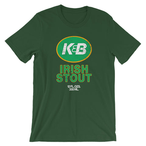 Vintage K&B Irish Stout Beer Unisex T-Shirt - NOLA T-shirt, New Orleans T-shirt