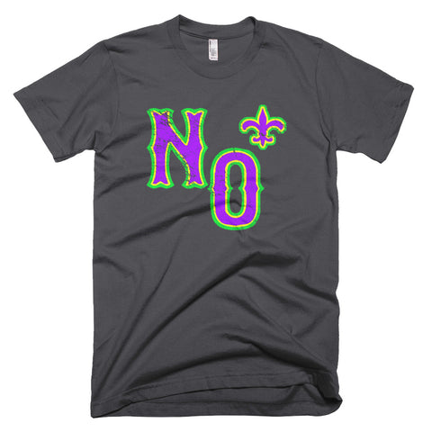 Mardi Gras N.O. Fleur de lis Retro Unisex T-Shirt - NOLA T-shirt, New Orleans T-shirt