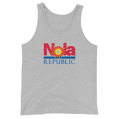 NOLA REPUBLIC Pineapple Paradise Unisex Tank Top - NOLA T-shirt, New Orleans T-shirt