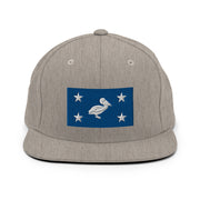 CCC Bridge Pelican Snapback Hat - NOLA T-shirt, New Orleans T-shirt