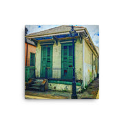 Chartres & Barracks Street Canvas - NOLA T-shirt, New Orleans T-shirt