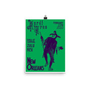 Mardi Gras 2020 New Orleans Jester Poster - NOLA T-shirt, New Orleans T-shirt