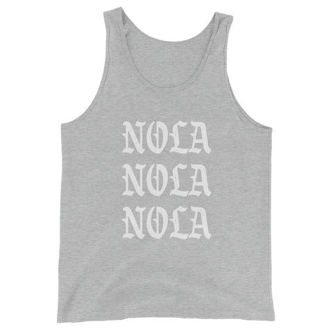 NOLA-NOLA-NOLA Unisex Tank Top - NOLA T-shirt, New Orleans T-shirt