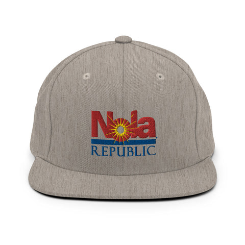 NOLA REPUBLIC Pineapple Paradise Snapback Hat - NOLA T-shirt, New Orleans T-shirt