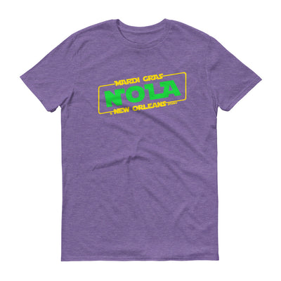 Mardi Gras A New Orleans Story Unisex Short-Sleeve T-Shirt - NOLA T-shirt, New Orleans T-shirt