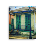 Chartres & Barracks Street Canvas - NOLA T-shirt, New Orleans T-shirt