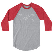 CCC Bridge Pelican 3/4 Raglan T-Shirt - NOLA T-shirt, New Orleans T-shirt