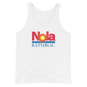 NOLA REPUBLIC Pineapple Paradise Unisex Tank Top - NOLA T-shirt, New Orleans T-shirt