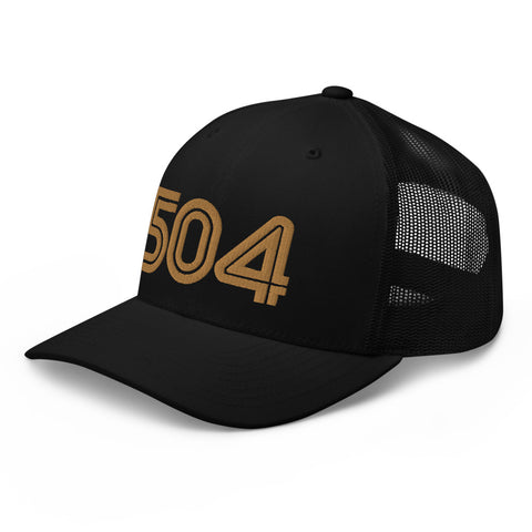 Retro 504 Trucker Hat - NOLA REPUBLIC T-SHIRT CO.
