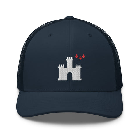 Acadian Kingdom Trucker Hat - NOLA REPUBLIC T-SHIRT CO.