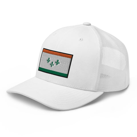 New Orleans IRISH Flag Trucker Hat - NOLA REPUBLIC T-SHIRT CO.
