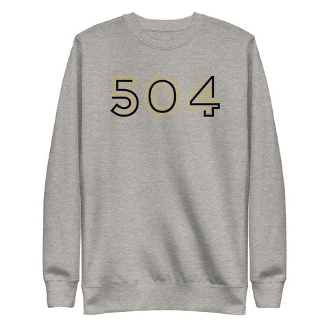 504 Unisex Sweatshirt - NOLA REPUBLIC T-SHIRT CO.