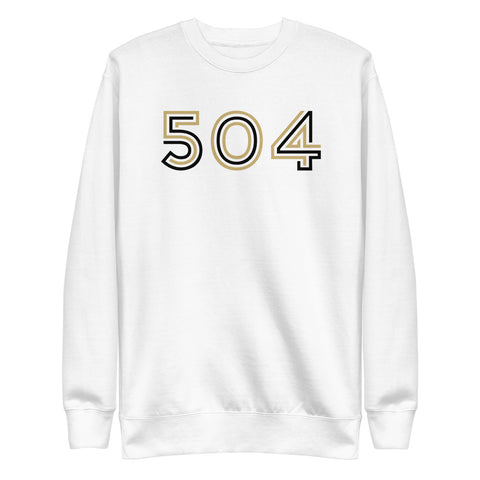 504 Unisex Sweatshirt - NOLA REPUBLIC T-SHIRT CO.