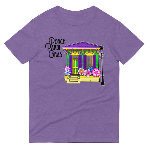 Porch Pardi Gras Unisex T-Shirt - NOLA T-shirt, New Orleans T-shirt