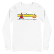 Retro Sailing Lake Pontchartrain Unisex Long Sleeve T-Shirt - NOLA REPUBLIC T-SHIRT CO.