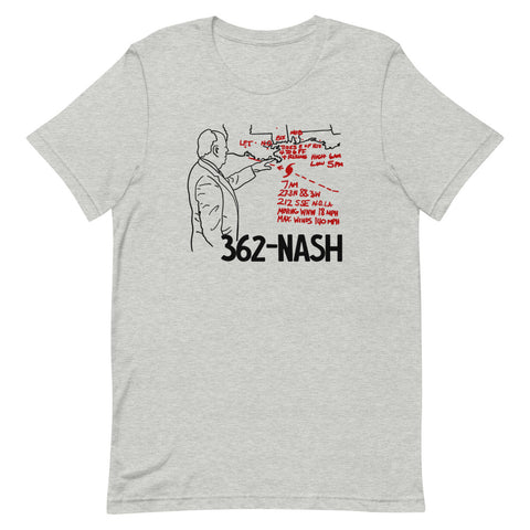 362-NASH MAPS Unisex T-Shirt - NOLA REPUBLIC T-SHIRT CO.