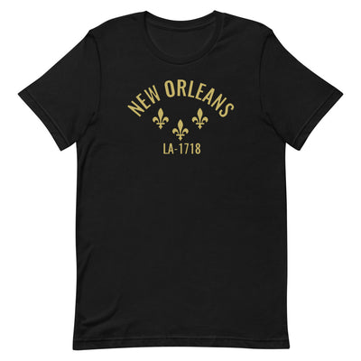 New Orleans 1718 Unisex T-Shirt - NOLA REPUBLIC T-SHIRT CO.