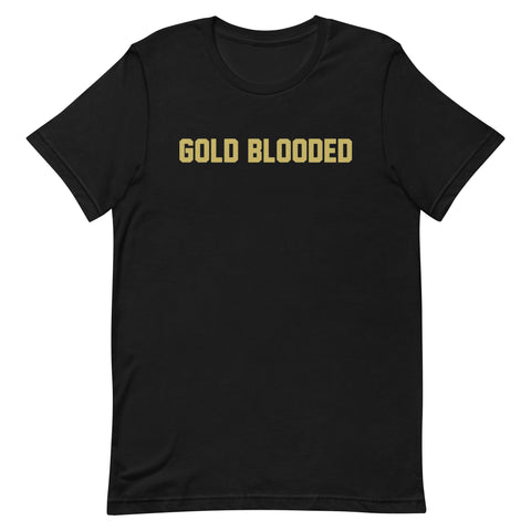 504: GOLD BLOODED Unisex T-Shirt - NOLA REPUBLIC T-SHIRT CO.