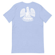 Pélican Blanc Unisex T-Shirt - NOLA REPUBLIC T-SHIRT CO.