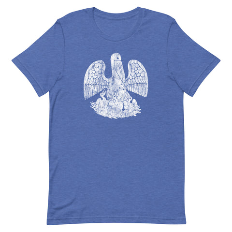 Louisiana State Blanc Pelican Unisex T-Shirt