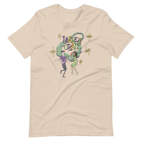 Mardi Gras retro 60's Unisex T-Shirt