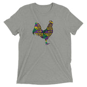 Courir de Mardi Gras 2022 Rooster Unisex Tri-blend T-Shirt, Nola Republic T-Shirt Co.